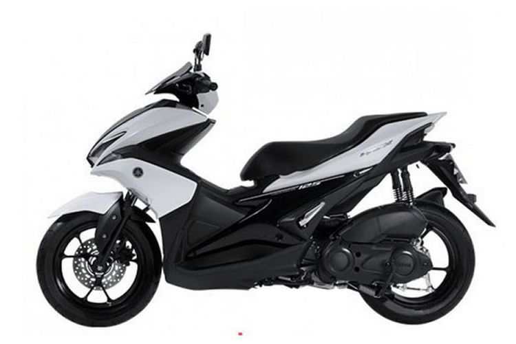 Yamaha Aerox 50 бело синий