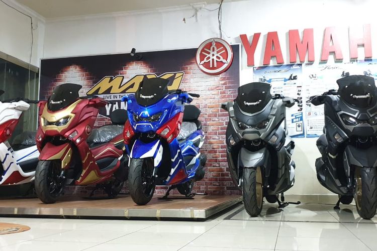 Harga Modifikasi Nmax Iron Man