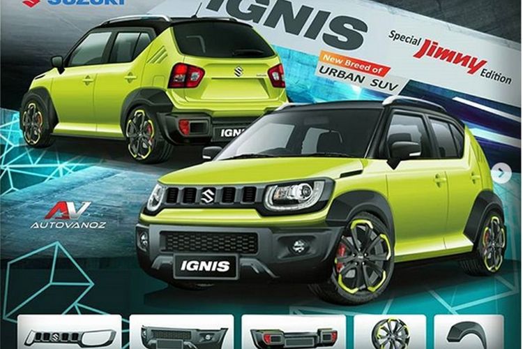 Bbb Bukan Brosur Beneran Suzuki Ignis Dibikin Paket Wide Body Gridoto Com