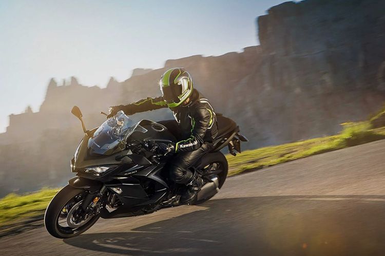 Kawasaki Ninja сверху