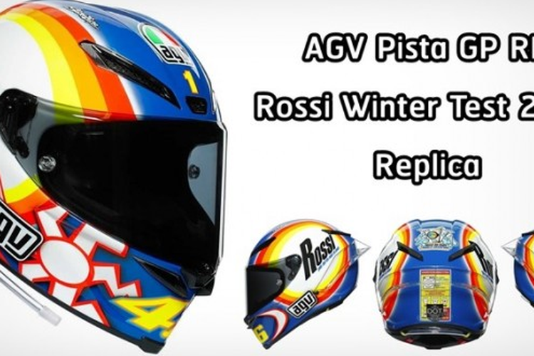 Terinspirasi dari Winter Test 2005, AGV Bakal Luncurkan Pista GP RR 2020 -  GridOto.com