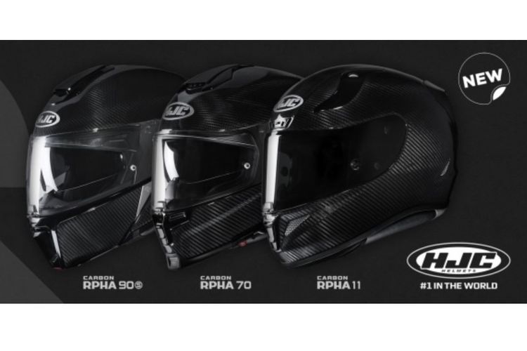 Trio Helm Carbon Fiber dari HJC Bakal 