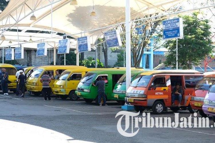 Moda Transportasi Umum Di Kota Batu Belum Beroperasi Penuh Dishub Adakan Rapid Test Untuk Sopir Dan Juru Parkir Gridoto Com