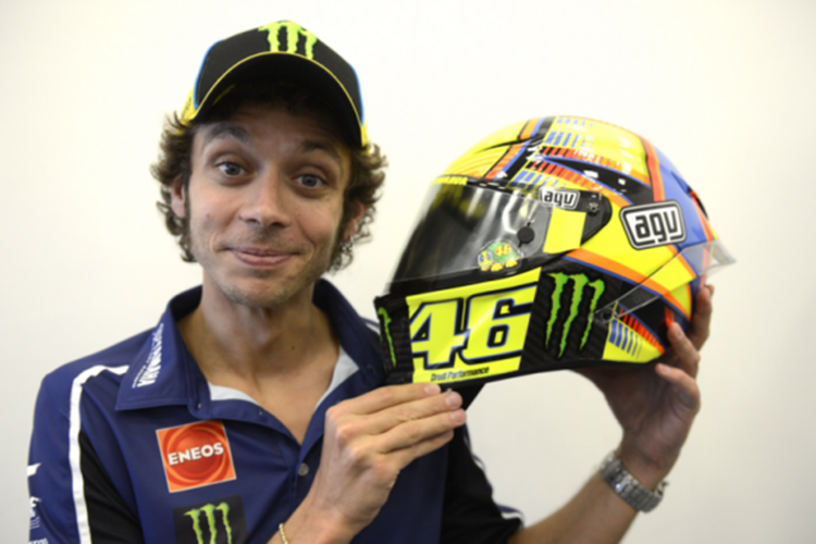 Dalam Banget, Valentino Rossi Ungkap Filosofi Soleluna, Simbol Matahari dan  Bulan - GridOto.com
