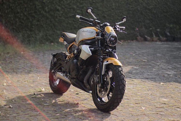 Kawasaki er6n скремблер