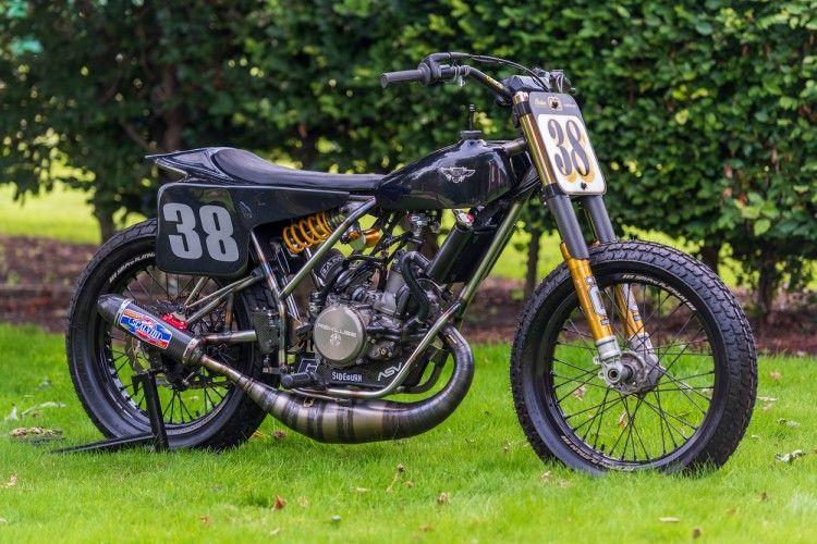 Ktm 250sx Flat Tracker Rangka Full Custom Plus Mesin Jadi 300cc Gridoto Com