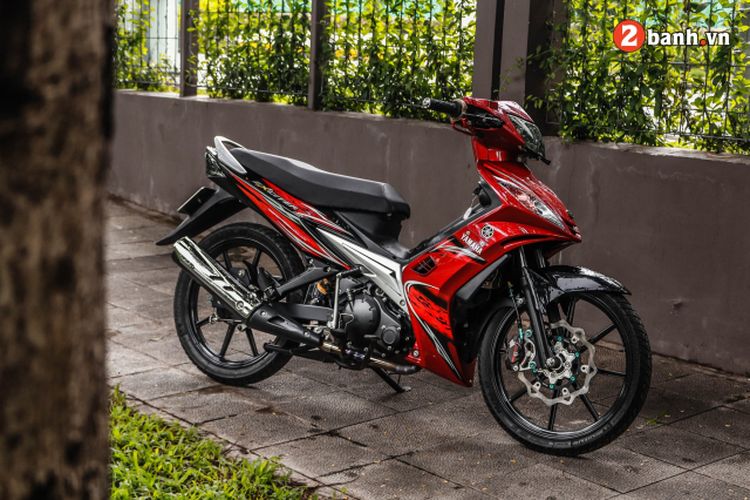 Jupiter Mx 135 Tampil Stylish Dalam Balutan Baju Merah Dan Part Mewah Gridoto Com