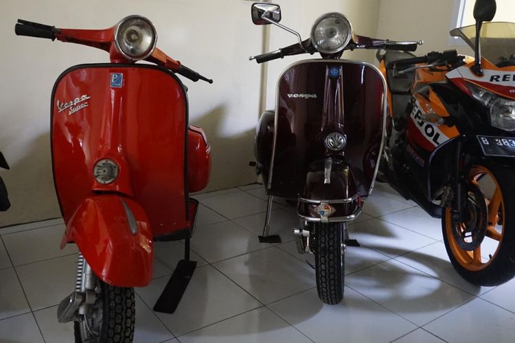 Vespa Sprint Veloce 1974 Unit Langka Ada Di Showroom Ini Tawaran Rp 25 Juta Ditolak Gridoto Com