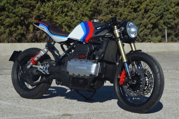 K1 Racer BMW K1 Bergaya Cafe Racer Dengan Aura Modern yang Apik