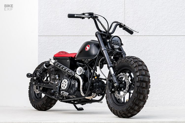 Dirombak Bergaya Bobber, Honda Monkey 125 Tampil Sangar dan Keren