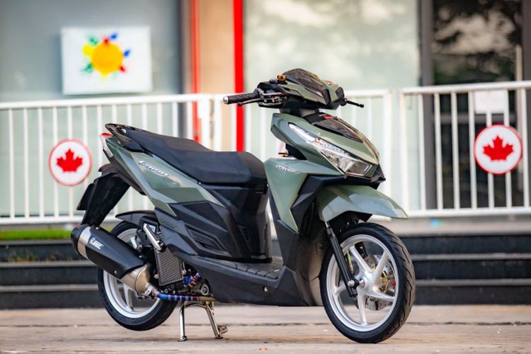 Honda Vario 150 Main Elegan Disokong part part Mewah Plus Jubah