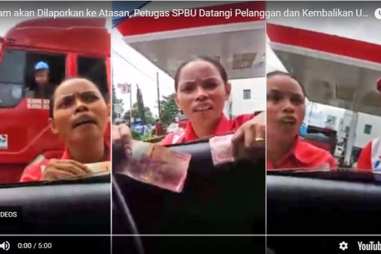 Video Takut Dilaporkan Petugas Spbu Nakal Kembalikan Uang 200 Ribu Gridoto Com Video Takut Dilaporkan Petugas Spbu Nakal Kembalikan Uang 200 Ribu Gridoto Com