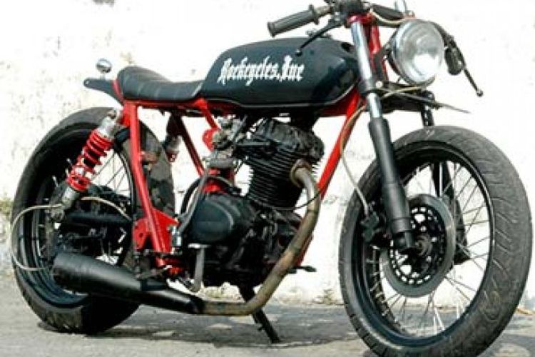 Modifikasi Honda Gl100 Unik Jadi Japsracer Gridoto Com Modifikasi gl 100 jadi moge