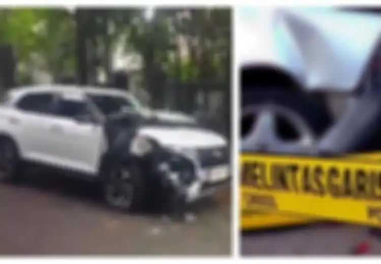 Penyakit Mematikan Kambuh, Hyundai Creta Berakhir Terburai di Cipete Selatan