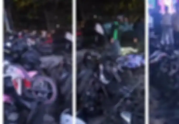 IONIQ 5 Digebukin Massa di Jakut, Ulah Bikin Puluhan Motor Rebahan Serentak
