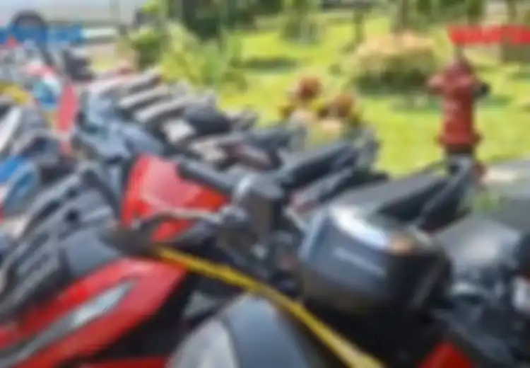 Siapa Sangka, Polisi Temukan Beberapa Motor Malingan Bersarang di Parkiran Mall Season City