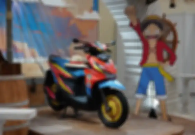 Honda BeAT One Piece Nongol di Ajang AFA 2025, Adopsi Karakter Luffy