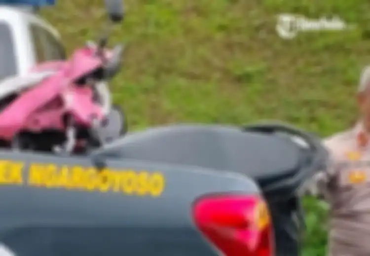 Honda BeAT Ketarik Pohon Mangga, Ruh Tiga Orang Seketika Tercabut Dari Jasad
