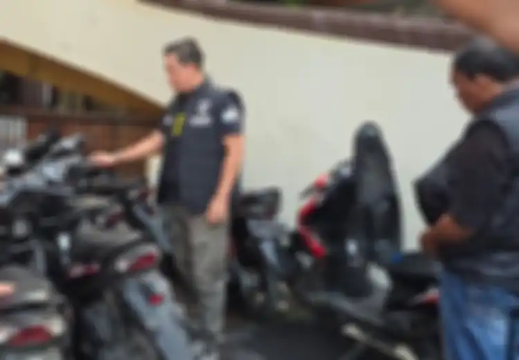 Gudang Motor Curian di Ciracas Banyak Berisi Honda BeAT, Terbongkar Berkat Tawuran