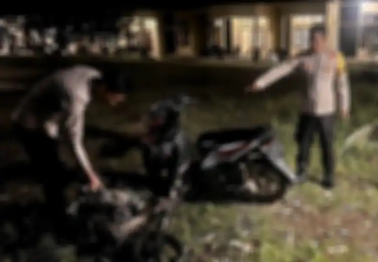 Gagal Petik Honda BeAT Satu Dari Dua Pemuda Menghadap Sang Khalik, Motor Sisa Kerangka