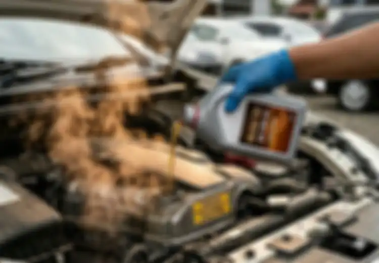 Cuma Pakai Tisu Dan Dipstick, Begini Cara Cek Kondisi Oli Mesin Mobil Bekas Pas Weekend