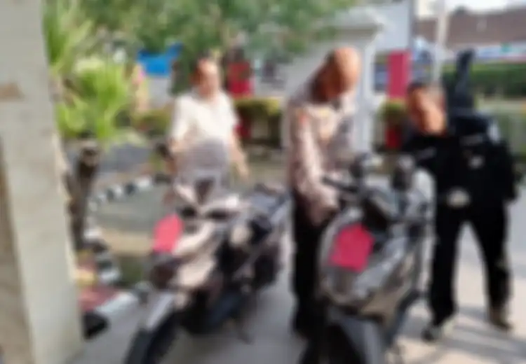 Begal Motor di Kendal Akting Jadi Polisi, Hukum Bocah Lari Keliling Lapangan Gasak Honda BeAT