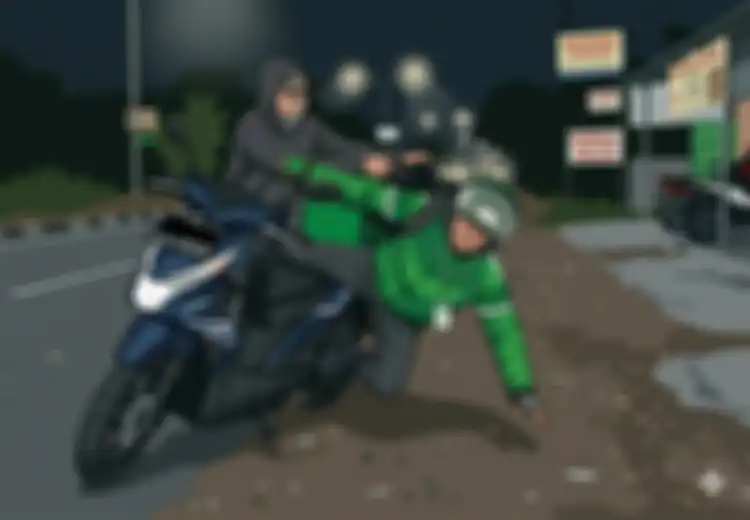Masih Rezeki, Polisi Rebut Honda BeAT Ojek Online Dari Tangan Begal Hanya Dalam Waktu Singkat