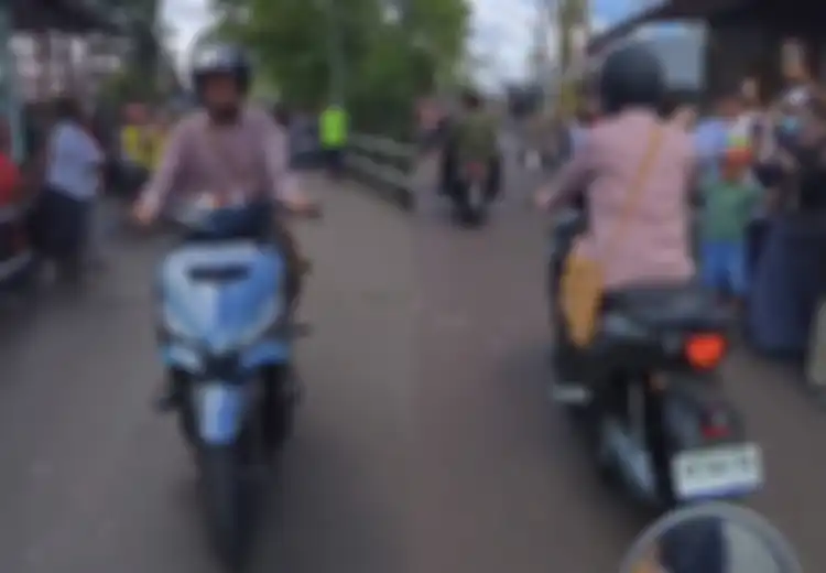 Banyak yang Salah Tebak,  Ini Motor Listrik yang Dipakai Wapres Gibran di Asmat