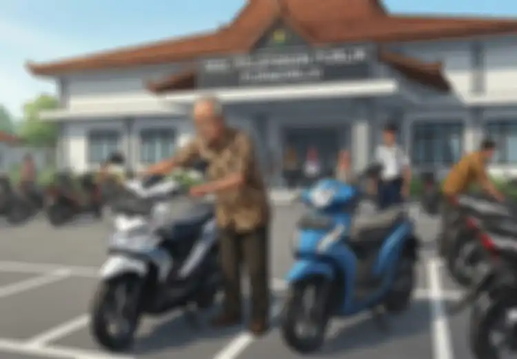 MPP Purworejo Geger, Dikira Ada Maling Motor Ternyata Lansia Salah Ambil Honda Spacy Jadi BeAT