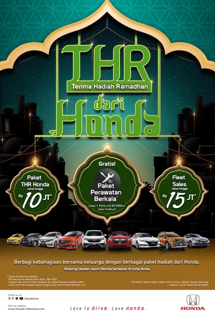 Program THR dari Honda Prospect Motor