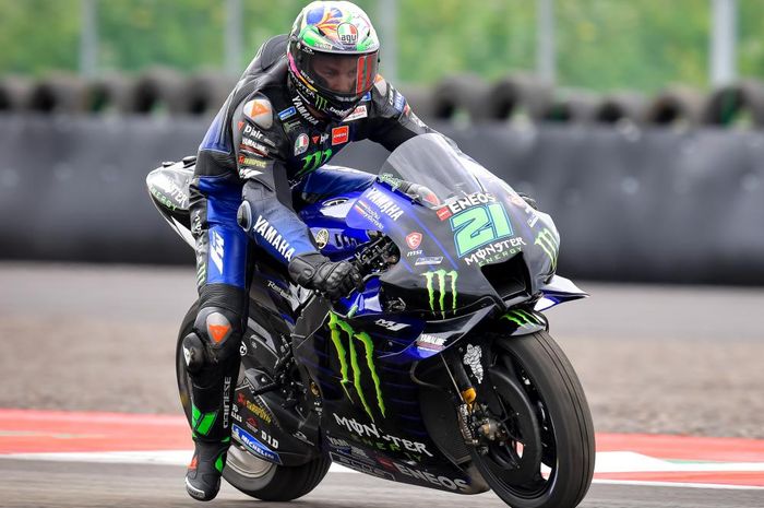 Franco Morbidelli mengaku kesulitan bernapas akibat udara panas yang lembab saat menjalani tes MotoGP Indonesia 2022