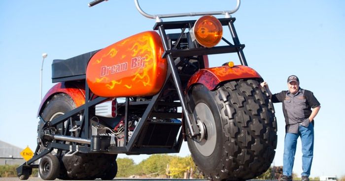 Dream Big, motor terbesar di dunia yang bisa dikendarai