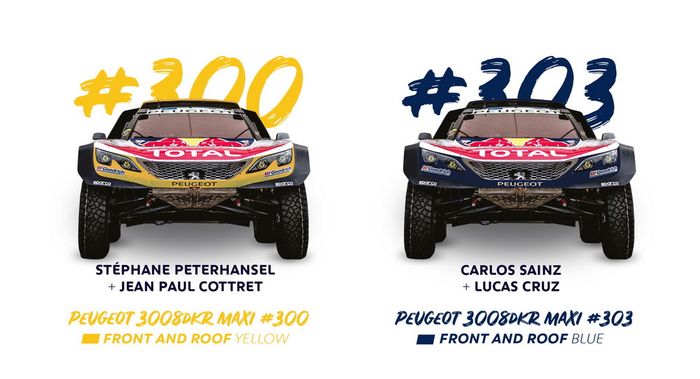 Team Peugeot Total menerangkan perbedaan mobil perelinya untuk Reli Dakar 2018