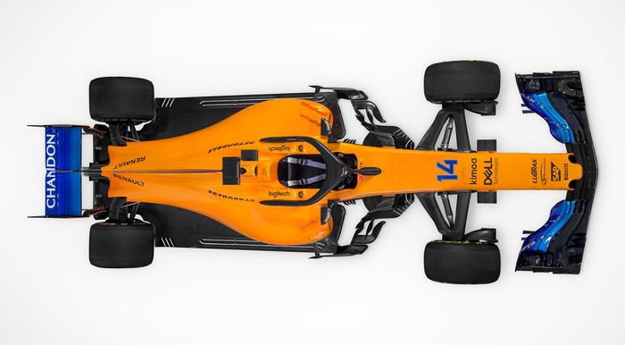 Mobil baru MCL33 McLaren Formula 1 2018