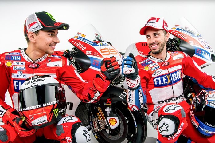 Jorge Lorenzo dan Andrea Dovizioso