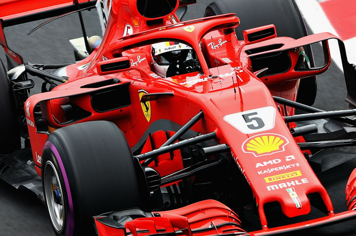Sebastian Vettel pecahkan rekor lap sirkuit Barcelona
