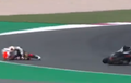 Tangannya Sakit! Seorang Pembalap Crash Saat Pemanasan MotoGP Qatar, Tonton Videonya!