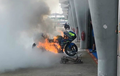 Bensin Nyemprot Ke Knalpot Panas, Suzuki GSX-RR Hangus Jelang MotoGP Malaysia