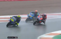 BREAKING NEWS! Red Flag, MotoGP Valencia Dihentikan Sementara