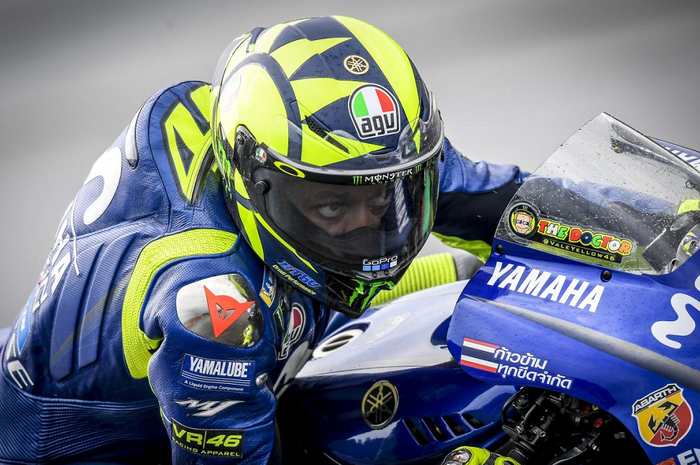 Valentino Rossi di MotoGP Austria 2018