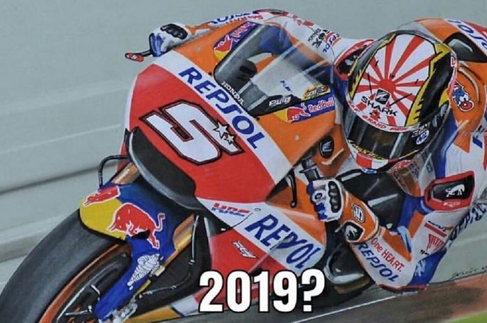 Johann Zarco dikabarkan menggantikan Dani Pedrosa untuk MotoGP 2019-2020