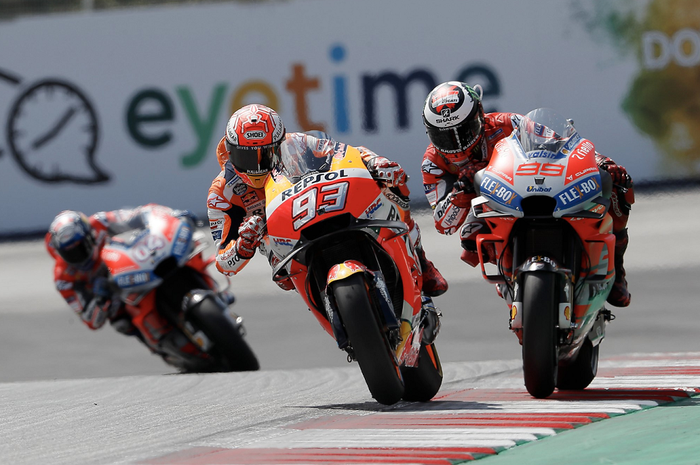 Marc Marquez dan Jorge Lorenzo 