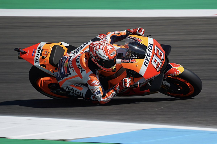 Marc Marquez tercepat di FP3 MotoGP Belanda 2018