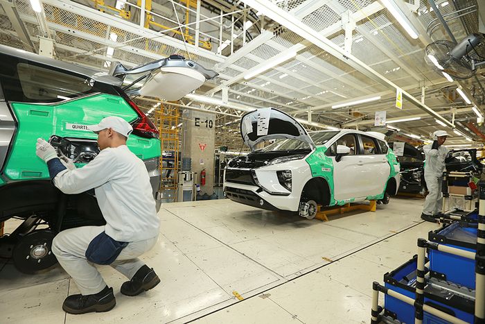 Proses perakitan Mitsubishi Xpander