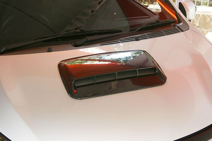 Modifikasi Toyota New Agya TRD 1.2 M/T 2017 . Seolah airscoop