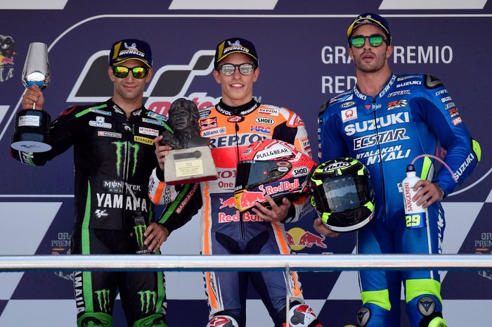 Peraih podium MotoGP Spanyol 2018