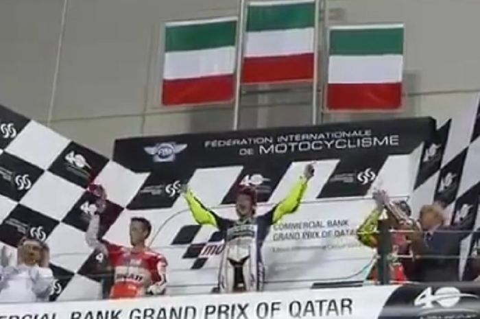 Sampai sekarang negara lain belum bisa melakukannya seperti di MotoGP Qatar 2015