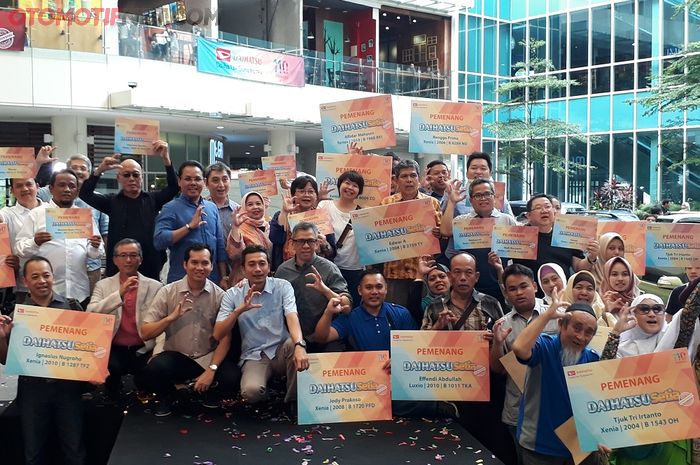 Sebanyak 110 mobil Daihatsu dari berbagai tahun direkondisi PT ADM