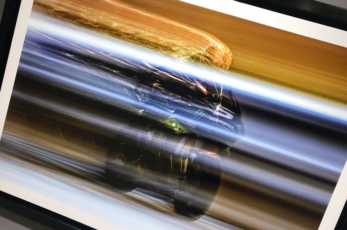 Salah satu foto dalam pameran foto di Qatar