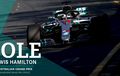 Kualifikasi GP F1 Australia: Dikepung Ferrari, Lewis Hamilton Tercepat